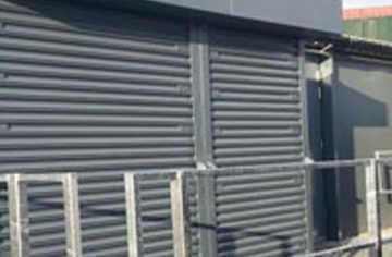 High security roller shutters